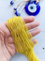 Preciosa 11/0 Gram Kum Boncuk Kristal Sarı Ton 5 gr