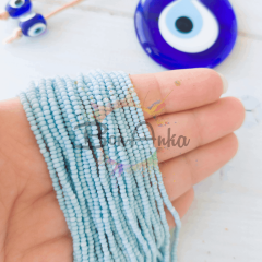 Preciosa 11/0 Dizi Kum Boncuk 03133 (084) Mat Açık Mavi