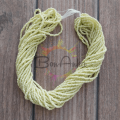 Preciosa 11/0 Dizi Kum Boncuk 03153 Açık Yeşil