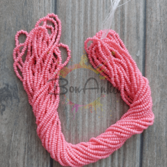 11/0 Preciosa Dizi Kum Boncuk 03691 Opak Pembe 074