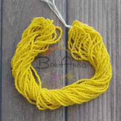 11/0 Preciosa Dizi Kum Boncuk 88110 Opak Parlak Sarı 078