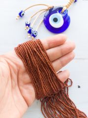 Preciosa 11/0 Dizi Kum Boncuk (102) Kahverengi Tonu