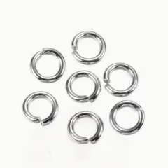 (25 adet) 304 Paslanmaz Çelik 5 mm * 0,8 mm Halka