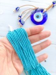 Preciosa 11/0 Dizi Kum Boncuk (122) Mavi-Lacivert Tonu