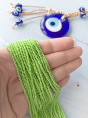 Preciosa 11/0 Dizi Kum Boncuk (127) Yeşil Tonu