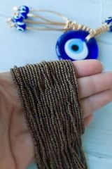 Preciosa 11/0 Dizi Kum Boncuk (304) Kahverengi Tonu