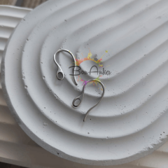 (1 Çift - 2 Adet) Çelik Küpe Kancası - 003