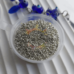 (5 gram) No:001 Gümüş Miyuki Round 15/0 Kum Boncuk