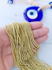 Preciosa 11/0 Dizi Kum Boncuk (312) Sarı Tonu