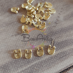 (1 adet) 1 cm Altın Kaplama Model - 1 Ara Aparat