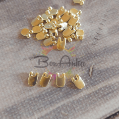 (1 adet) 1 cm Altın Kaplama Model - 3 Ara Aparat