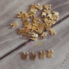 (1 adet) 24 K Mat Altın Kaplama Model - 2 Ara Aparat