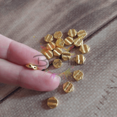 (1 adet) 24 K Mat Altın Kaplama Model - 4 Ara Aparat