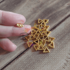 (1 adet) 24 K Mat Altın Kaplama Model - 5 Ara Aparat