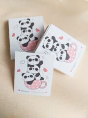 350 gram 1. Sınıf Kuşe Kağıt - 8 Cm * 9.5 Cm - Bijuteri Ürün Tanıtım Kartı - 012