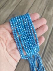 1 Dizi - 3 mm Kristal Cam Boncuk - 013