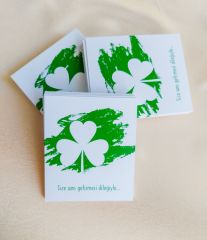 350 gram 1. Sınıf Kuşe Kağıt - 8 Cm * 9.5 Cm - Bijuteri Ürün Tanıtım Kartı - 017