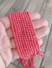 1 Dizi - 3 mm Kristal Cam Boncuk - 015