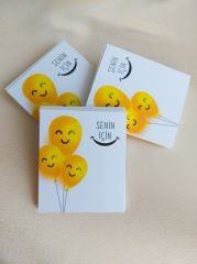 350 gram 1. Sınıf Kuşe Kağıt - 8 Cm * 9.5 Cm - Bijuteri Ürün Tanıtım Kartı - 019