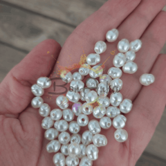 Lüks Krem İnci Boncuk 25 Gram
