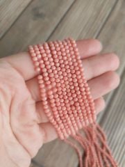 1 Dizi - 3 mm Kristal Cam Boncuk - 020