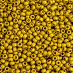 Preciosa 11/0 Dizi Kum Boncuk 18586 (085) Metalik Mat Altın