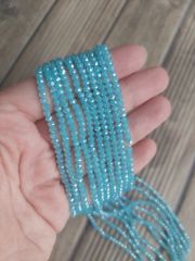 1 Dizi - 3 mm Kristal Cam Boncuk - 024