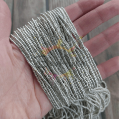 Preciosa 11/0 Dizi Kum Boncuk 18503 Metalik Gümüş