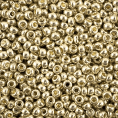 Preciosa 11/0 Dizi Kum Boncuk 18503 (088) Metalik Gümüş