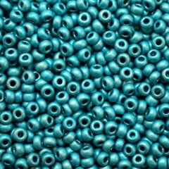 Preciosa 11/0 Dizi Kum Boncuk 18565 (089) MetalikMat Turkuaz