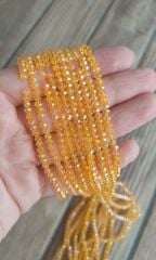 1 Dizi - 3 mm Kristal Cam Boncuk - 026