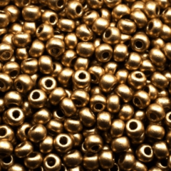 Preciosa 11/0 Dizi Kum Boncuk 01710 (090) Metalik Altın