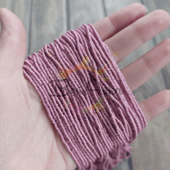 Preciosa 11/0 Dizi Kum Boncuk 18595 Metalik Mat Pembe