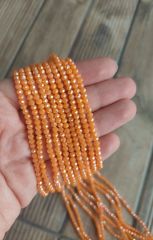 1 Dizi - 3 mm Kristal Cam Boncuk - 030