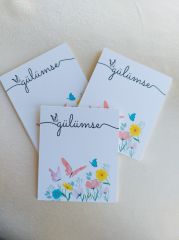 350 gram 1. Sınıf Kuşe Kağıt - 8 Cm * 9.5 Cm - Bijuteri Ürün Tanıtım Kartı - 034