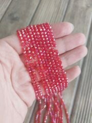 1 Dizi - 3 mm Kristal Cam Boncuk - 037