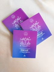 350 gram 1. Sınıf Kuşe Kağıt - 8 Cm * 9.5 Cm - Bijuteri Ürün Tanıtım Kartı - 041