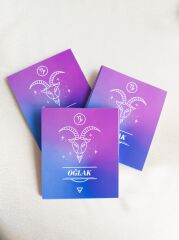 350 gram 1. Sınıf Kuşe Kağıt - 8 Cm * 9.5 Cm - Bijuteri Ürün Tanıtım Kartı - 042