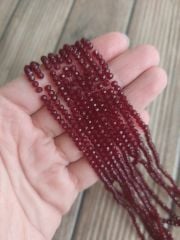 1 Dizi - 3 mm Kristal Cam Boncuk - 039